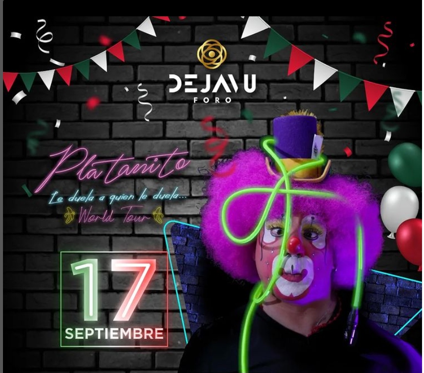 El nuevo show de Platanito “Le duela a quien le duela”