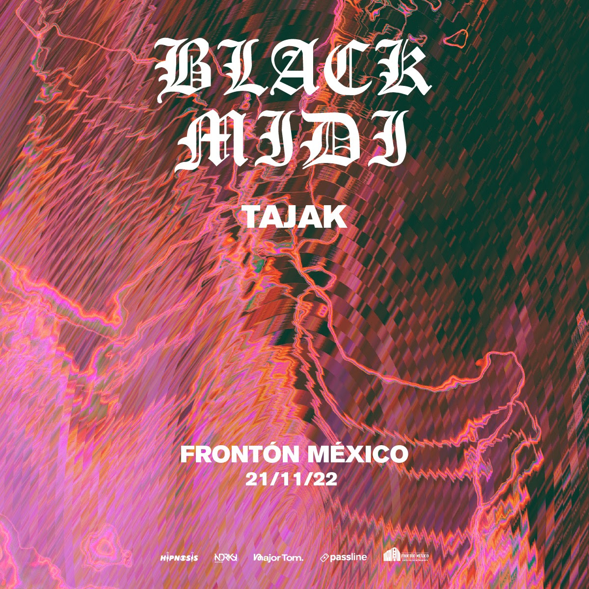 Black Midi en Frontón México