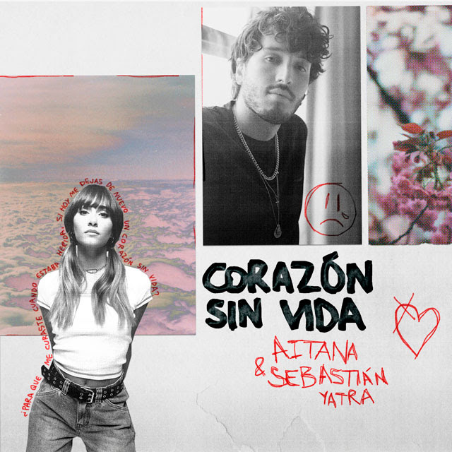 Aitana y Sebastian Yatra anuncian el estreno global de “Corazón sin vida”