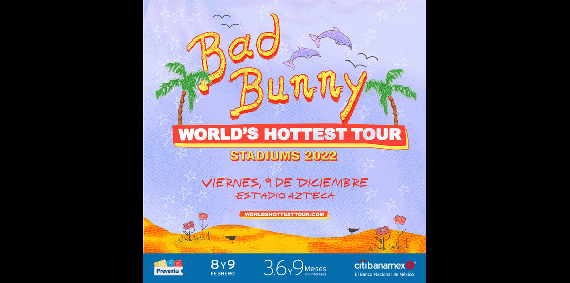 ¡Bad Bunny cimbrará los cimientos del Azteca!