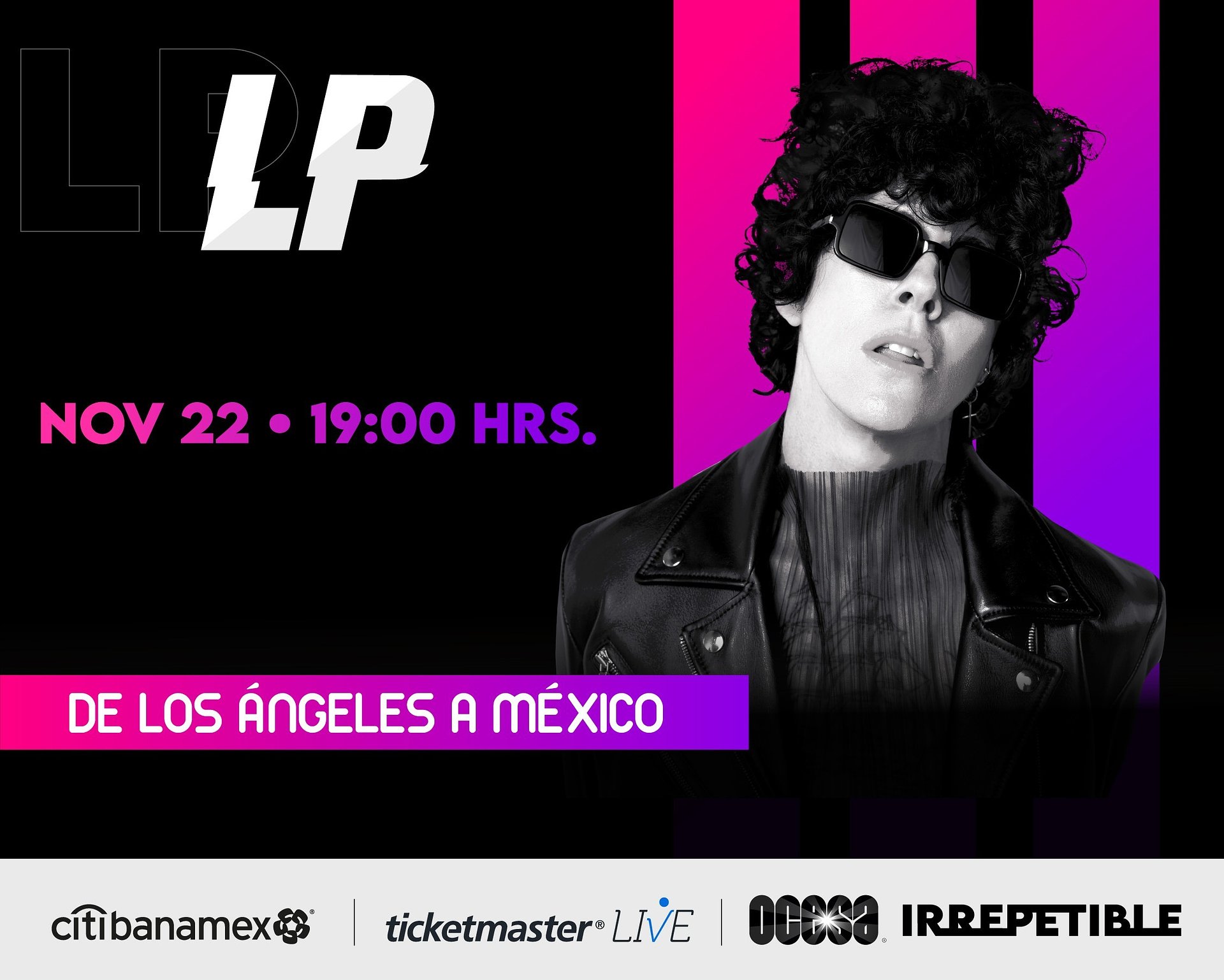 Todo listo para el show IRREPETIBLE de LP