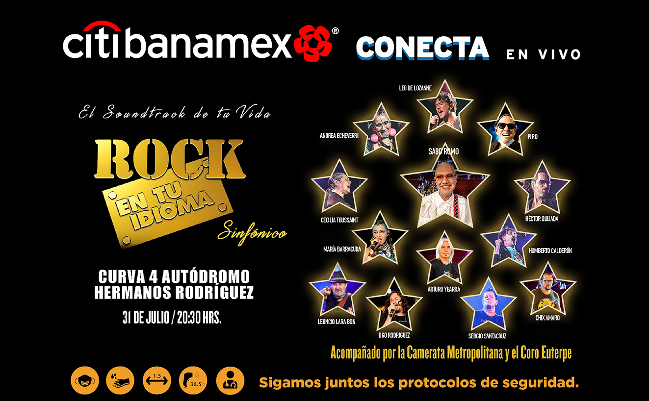 Rock en tu Idioma Sinfónico vuelve a los escenarios