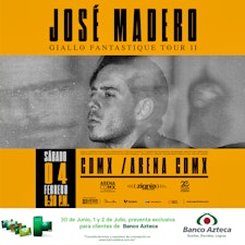 José Madero presentará “Giallo Fantastique II” en la Arena CDMX