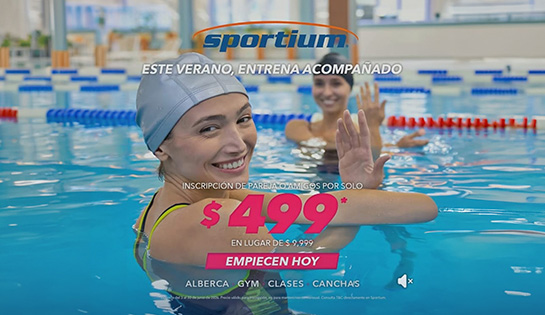 SPORTIUM - Inscripción de Pareja o Amigos a Solo $499.00