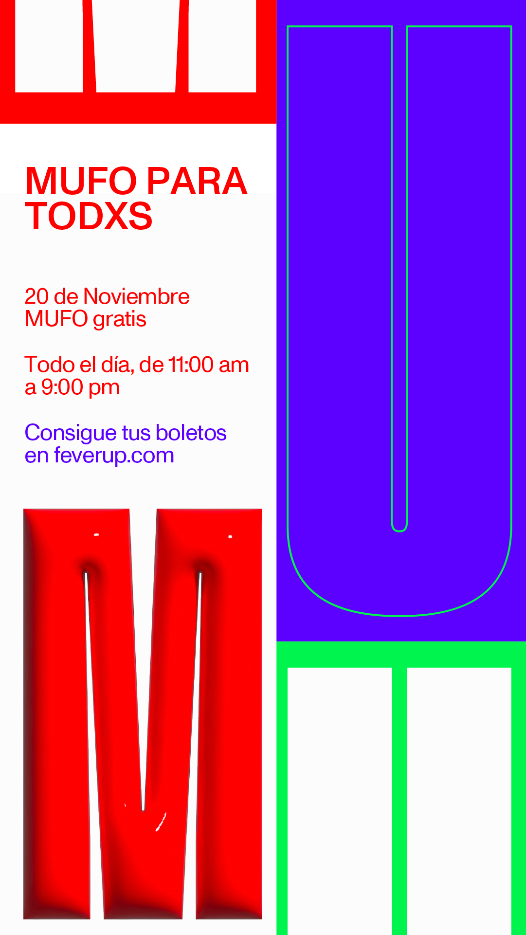 Disfruten MUFO gratis en su último día, el lunes 20 de noviembre