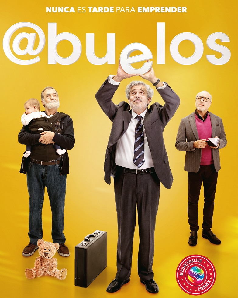 ¡Los Abuelos emprendedores llegan a las pantallas de Cinemex!