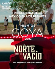 La AMACC anuncia que la película "El norte sobre el vacío", de Alejandra Márquez Abella, representará a México en el Goya