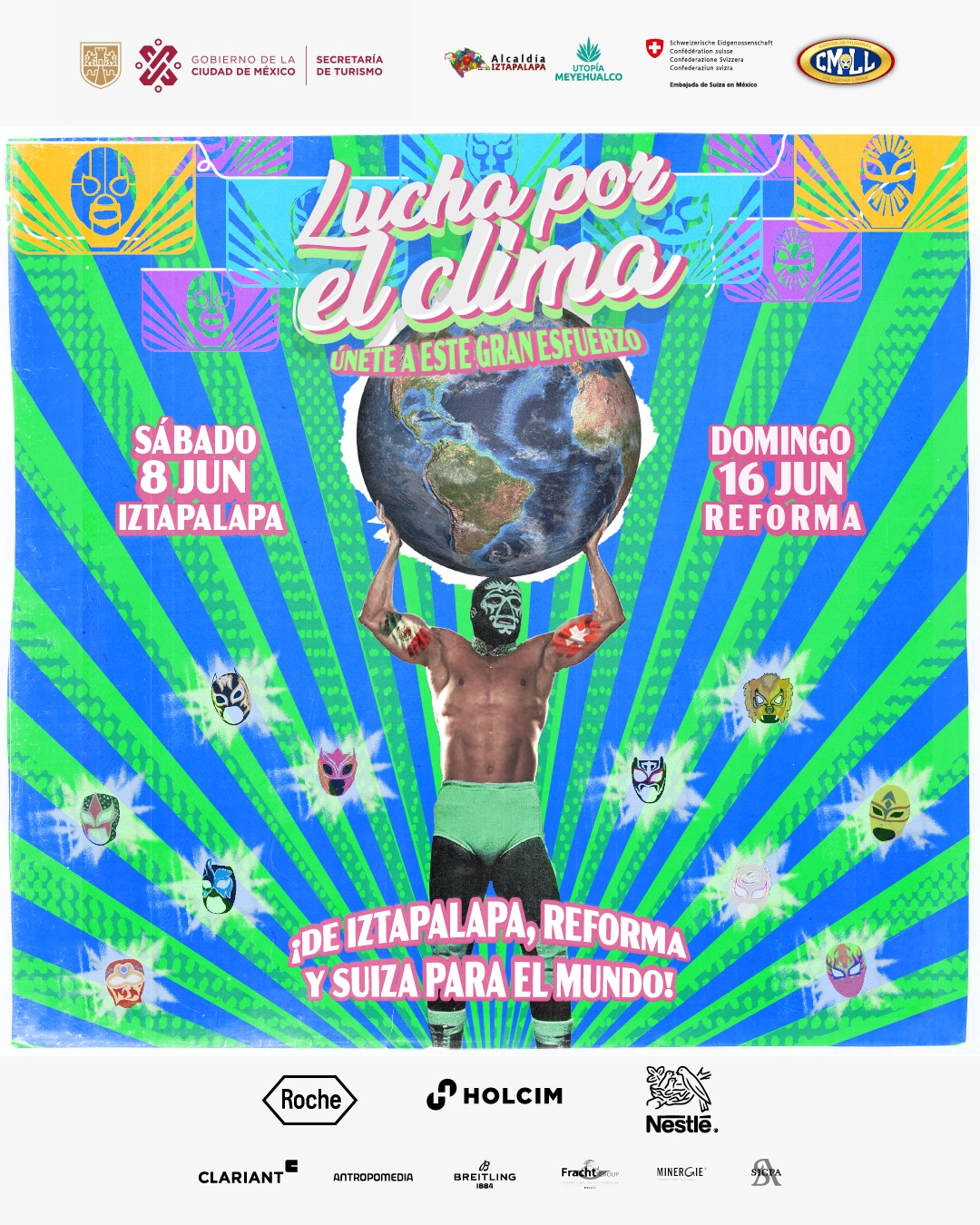 La Embajada de Suiza presenta "Lucha por el Clima"