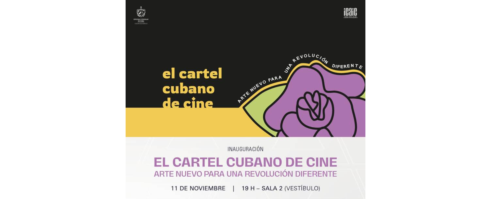 Cineteca Nacional México presenta una exposición dedicada al Cartel Cubano de Cine