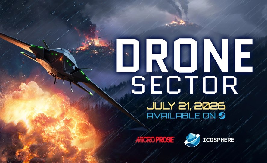 El juego de comando táctico "Drone Sector" llegará a Steam el 21 de julio