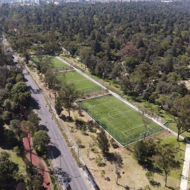 Parque Lomas en la 2a Sección de Chapultepec