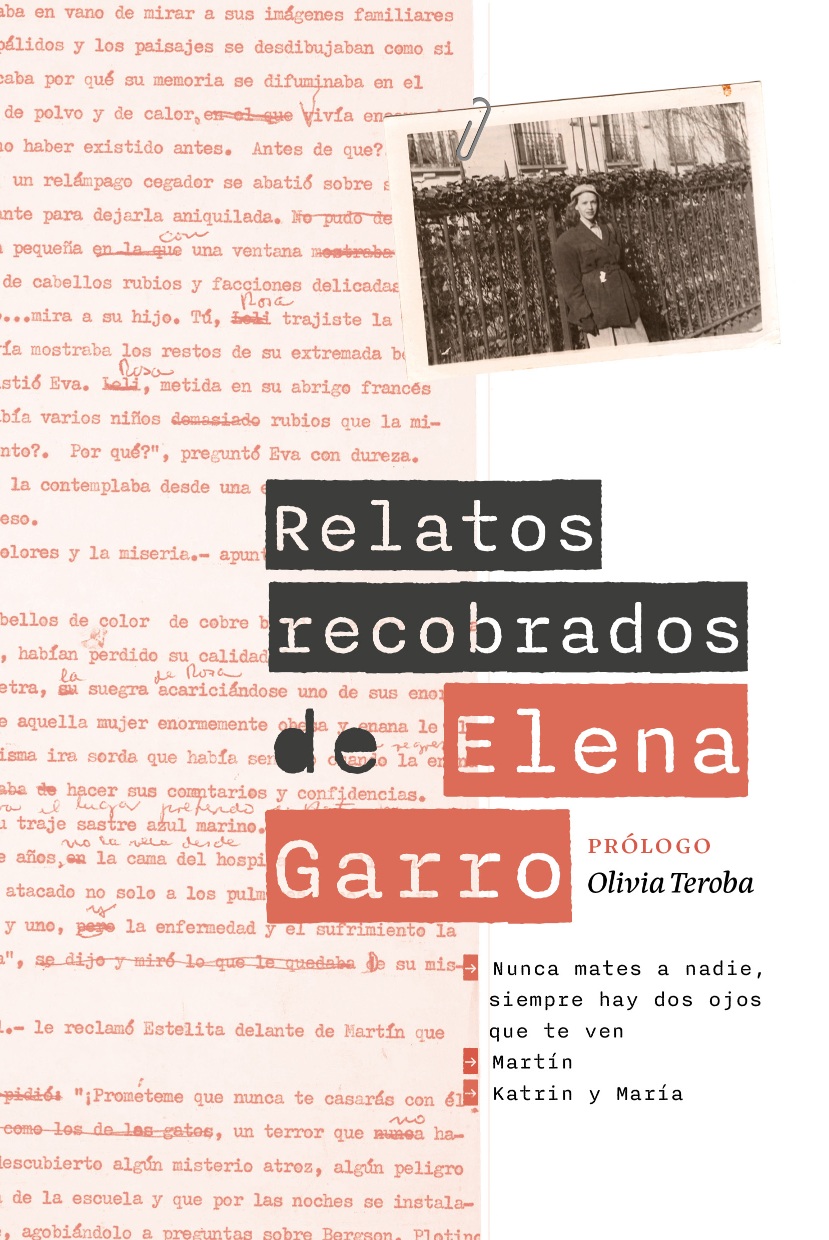 Relatos inéditos de Elena Garro serán dados a conocer en la 44 edición de la FIL del Palacio de Minería