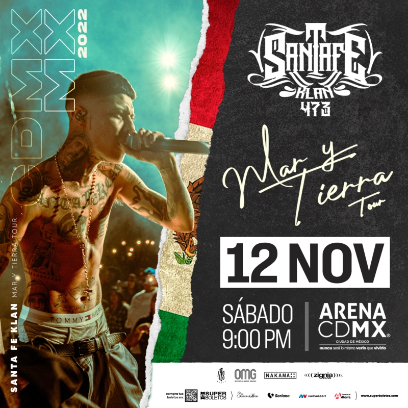 Santa Fe Klan recorrió mar y tierra para llegar a “Su Mundo”