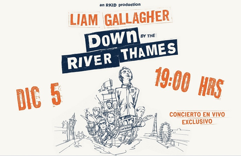 Liam Gallagher presenta su show Down By The River