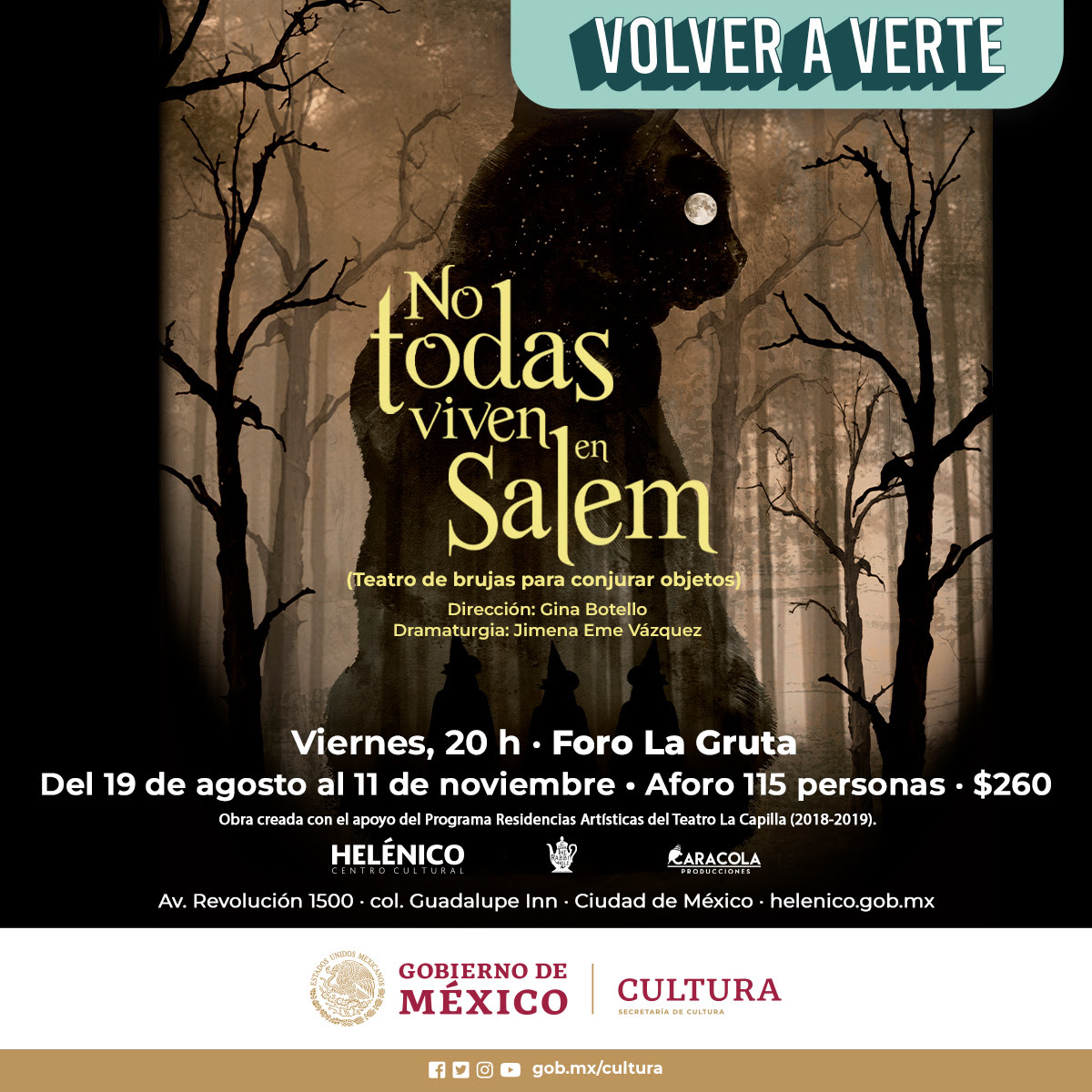 "No todas viven en Salem" en el Foro La Gruta