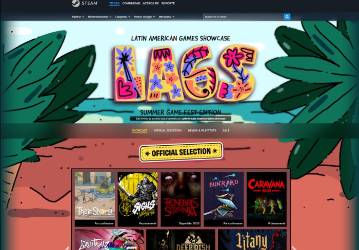 Latin American Games Showcase 2026 regresa esta semana como parte de Summer Game Fest 2026