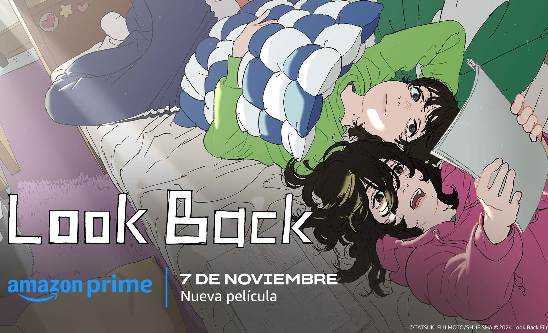 Prime Video anuncia el estreno mundial en streaming de la película animada "Look Back"
