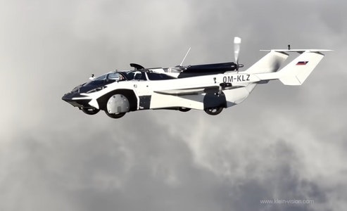 Conoce al AirCar: el auto que se convierte en avión