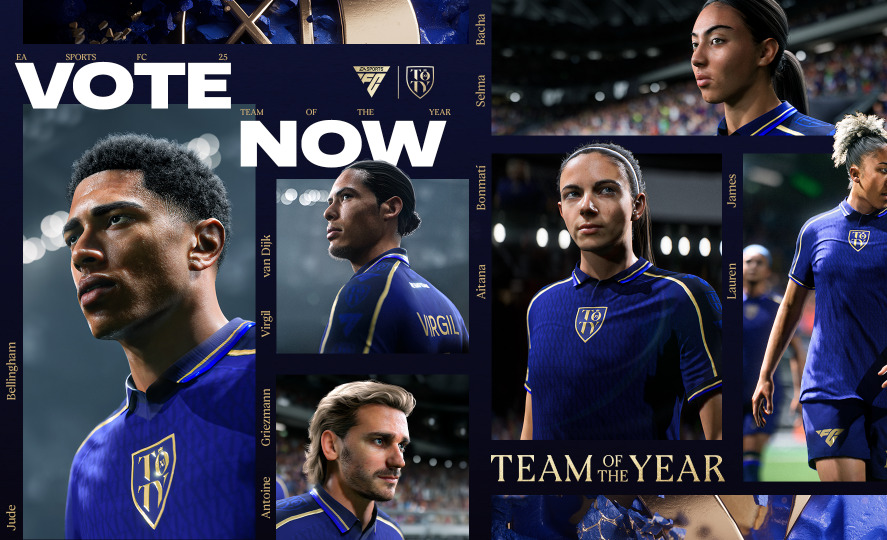 El Equipo del Año (Team of the Year) de EA Sports FC ya está aquí, honrando a los mejores jugadores y jugadoras de todo el mundo