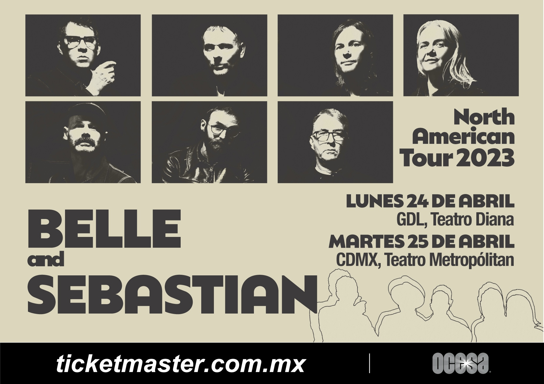 Belle and Sebastian viene a México en 2023