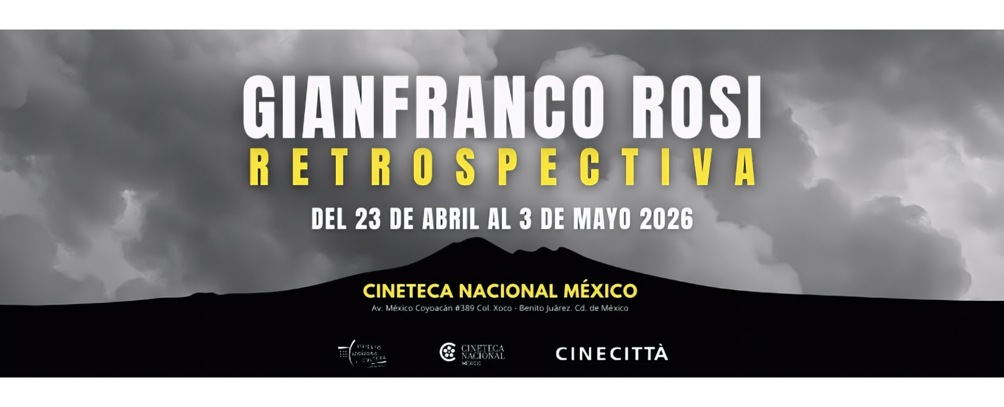 El cine de Gianfranco Rosi llega a la Cineteca Nacional