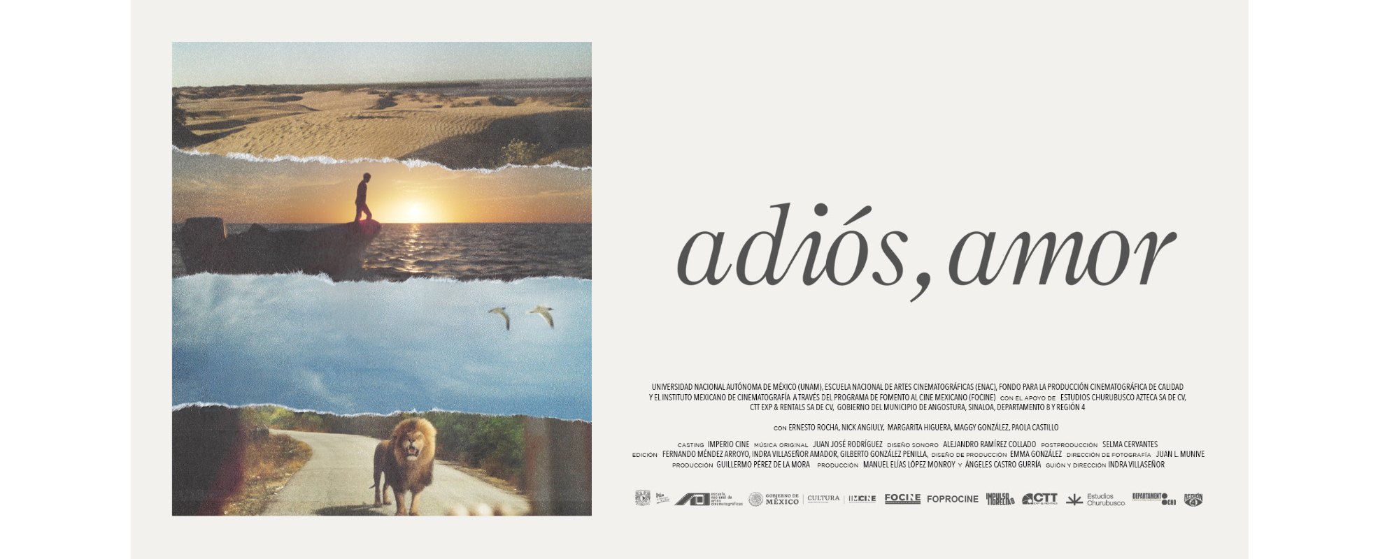 "Adiós, amor" de Indra Villaseñor lleva al FICM un romance imposible en el complejo entorno sinaloense