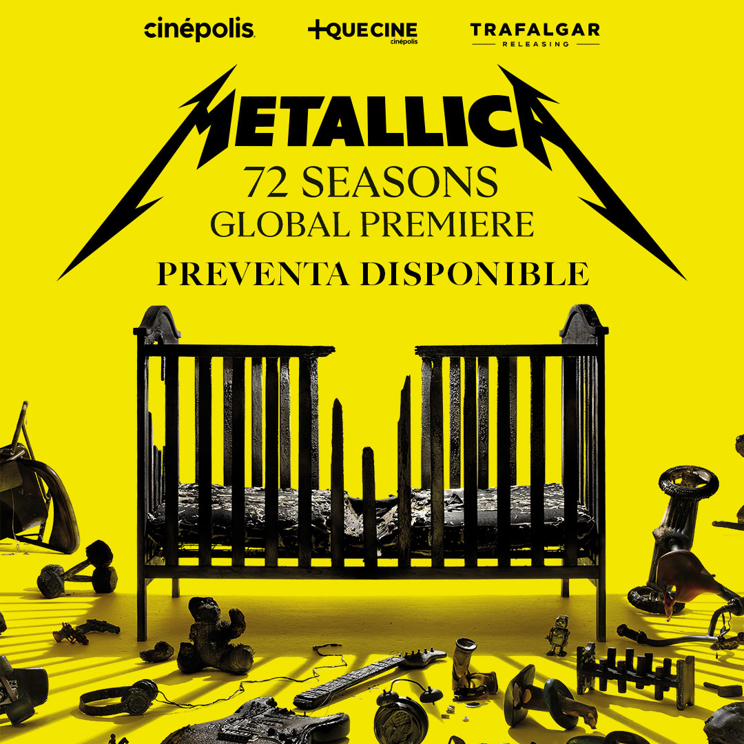 Metallica inicia preventa de la premiere mundial de "72 Seasons"