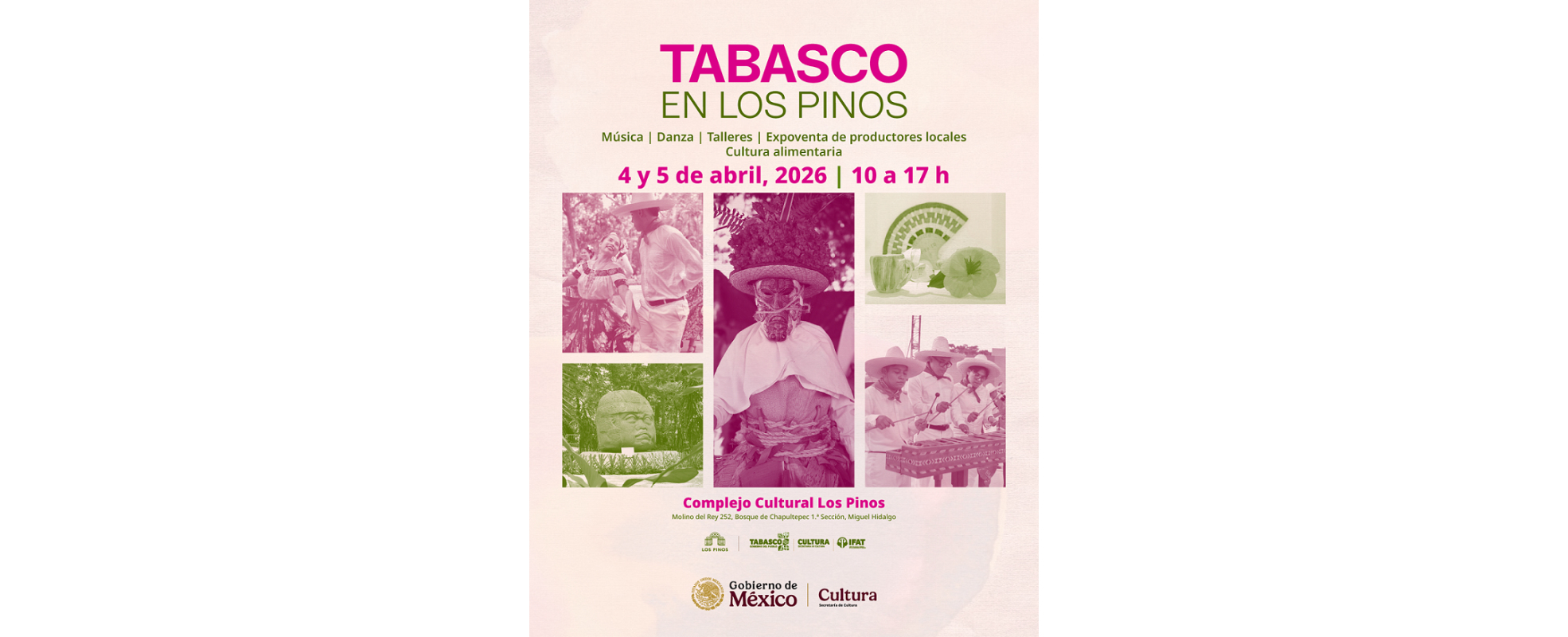 “Tabasco en Los Pinos” lleva tradición, artes y cultura alimentaria del sureste