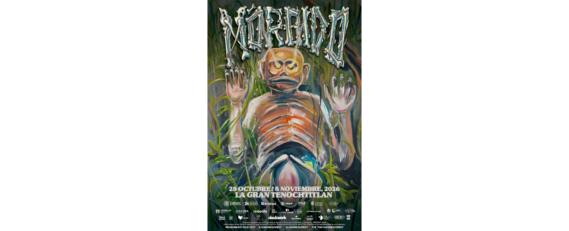 Mórbido Film Fest celebra su 19.ª edición con 40 películas de 20 países