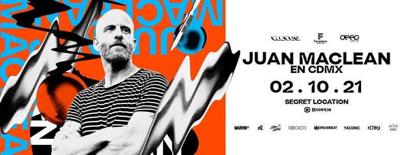 The Juan MacLean regresa a la CDMX 