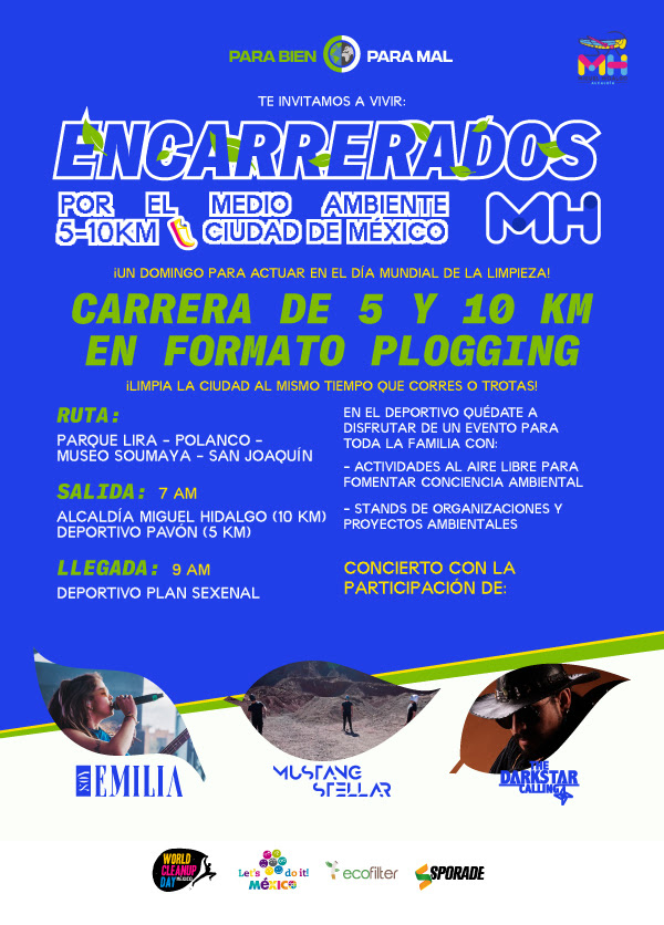 Encarrerados por el medio ambiente: un evento para actuar en el Día Mundial de la Limpieza