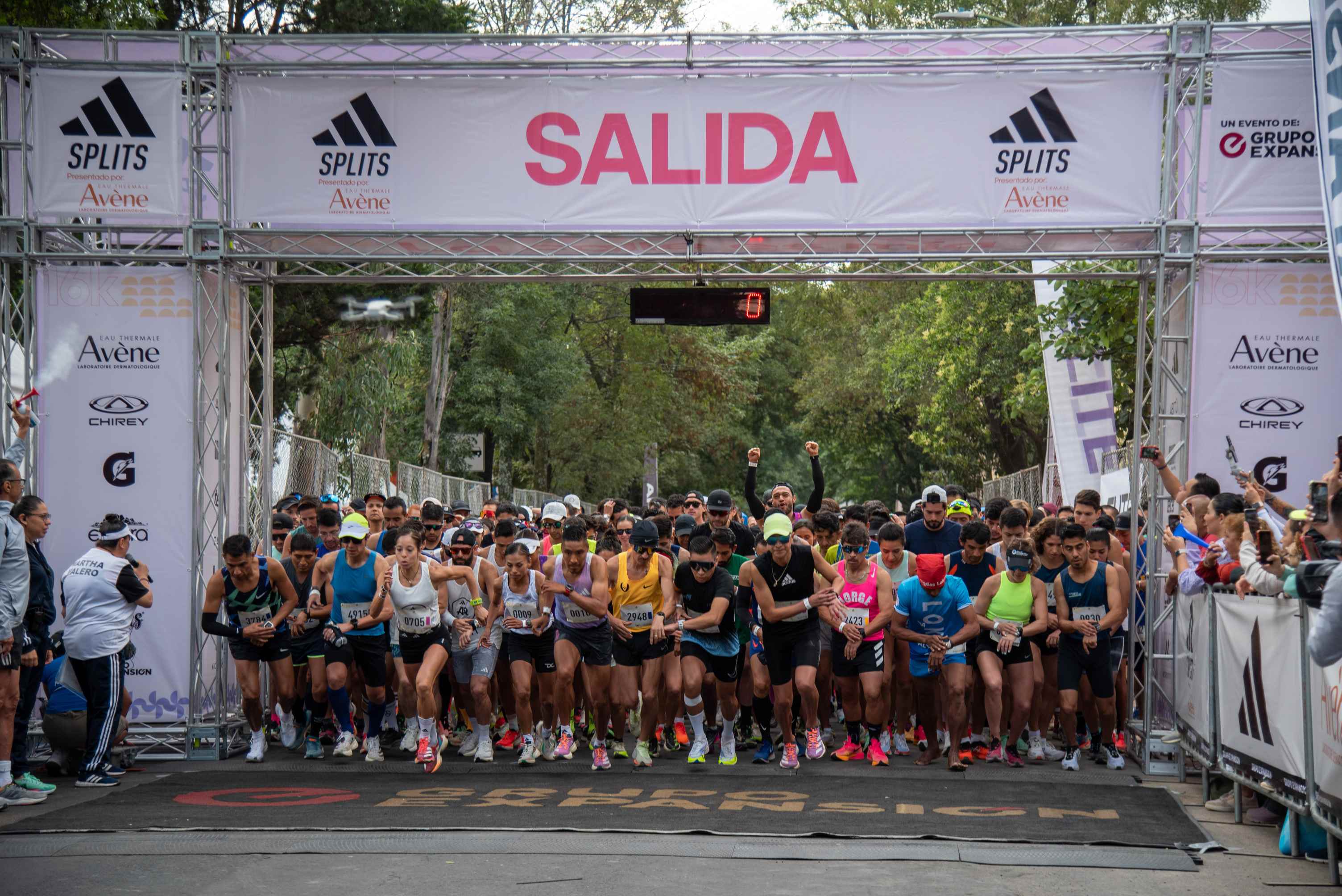 Se corrió la tercera ruta de los Splits previo al Medio Maratón de la Ciudad de México