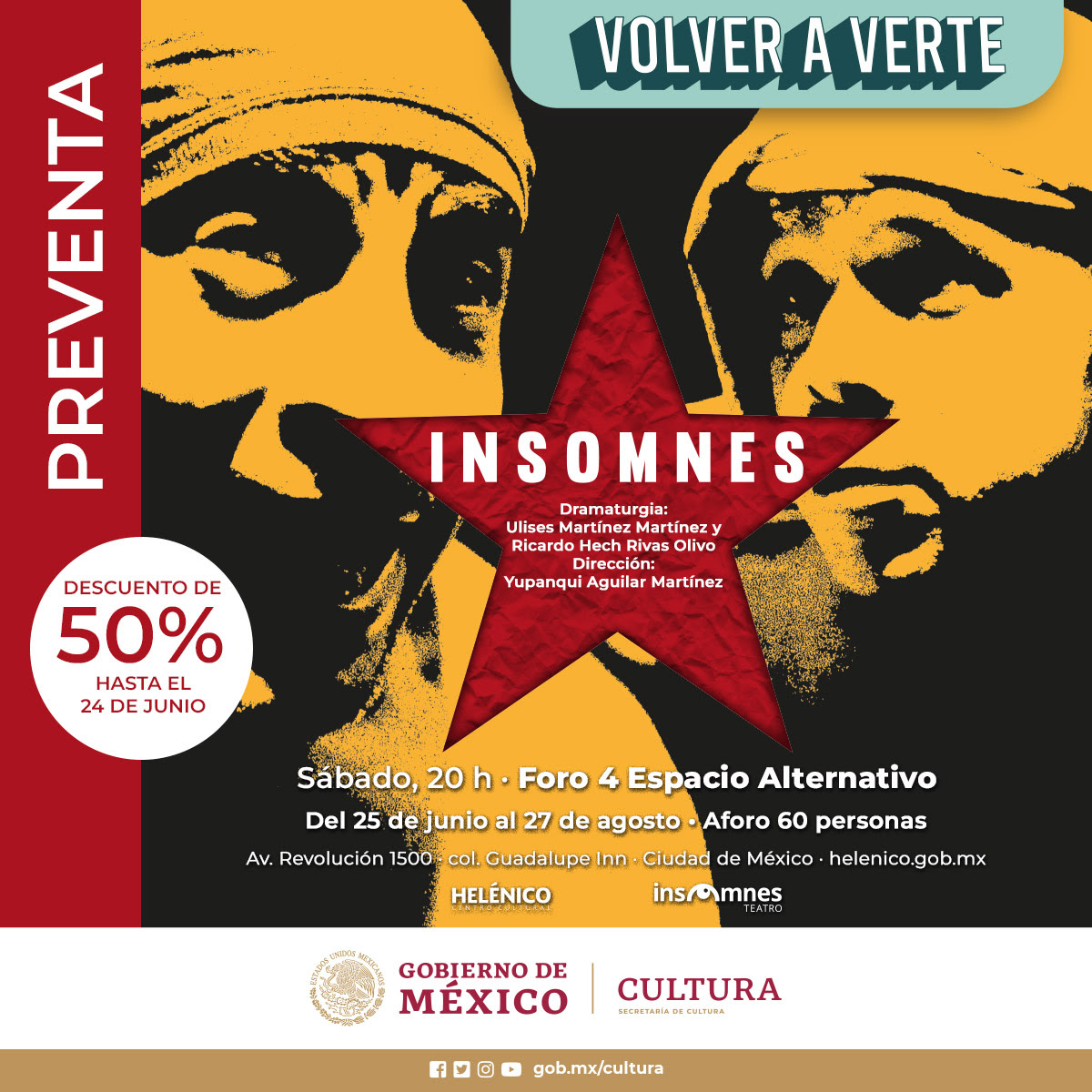 Llega al Helénico: Insomnes