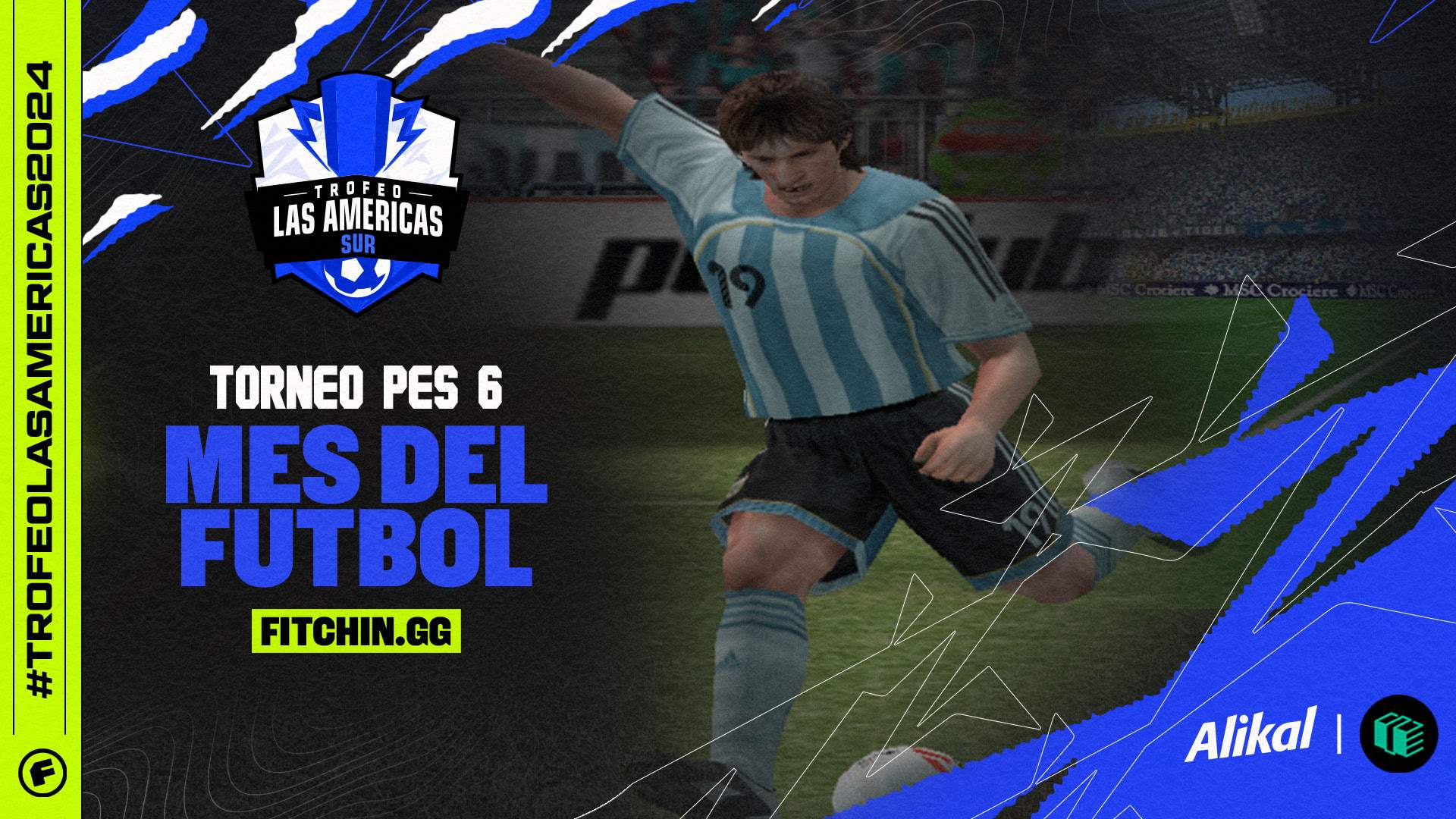 Llega el mes del futbol con un torneo dedicado a "PES" con motivo de la Copa América 2024