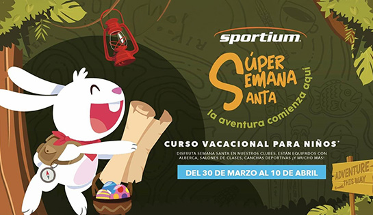 SPORTIUM - Precio exclusivo en Curso Vacacional de Semana Santa para Niños.
