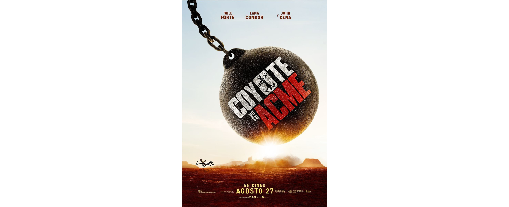 “Coyote vs. Acme” presenta su tráiler oficial en español