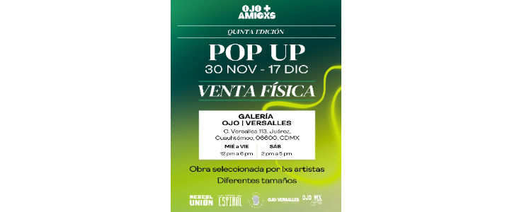 Visita el Pop-Up de OJO + AMIGXS