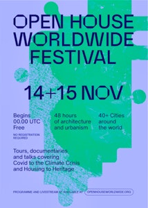 Primer Festival Open House WorldWide. 14 y 15 de noviembre.