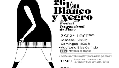 La edición 26 del Festival Internacional de Piano En Blanco y Negro reunirá cuatro siglos de música