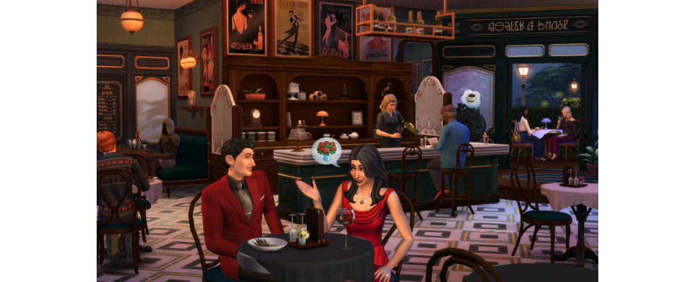 Los Sims 4 revela los nuevos kits “Retiro en la Riviera” y “Bistró Acogedor”