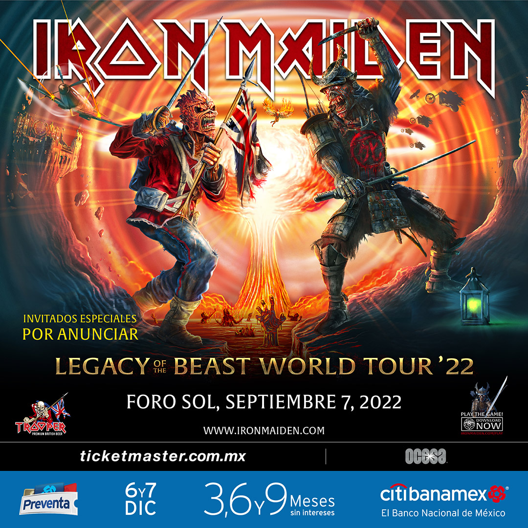 Iron Maiden regresa a México