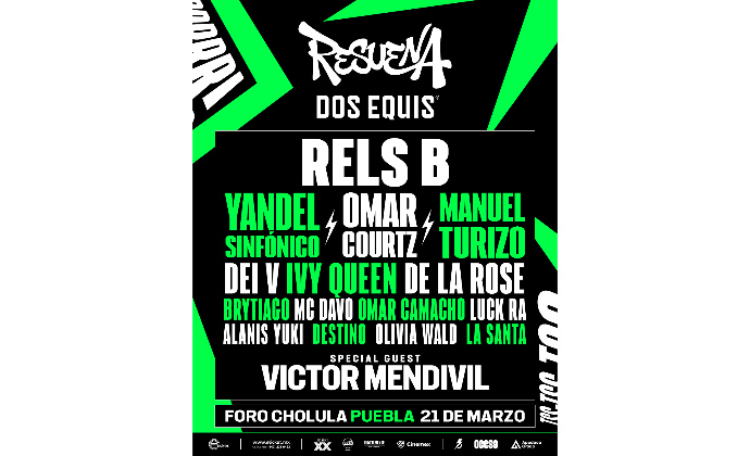 “Resuena Dos Equis 2026”: vuelve el latido urbano de Puebla