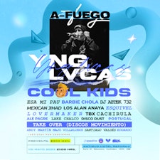 A-Fuego presenta a: YNG LVCAS en el Antiguo Hotel Reforma