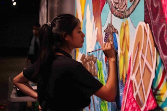 San Ildefonso inaugura el mural La muerte de las culturas (el México negro)