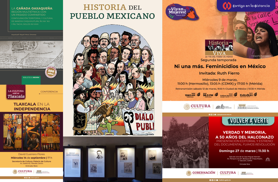 El Inehrm llega a su 70 aniversario en 2023, Año del centenario luctuoso de Francisco Villa y 110 años de la Decena Trágica