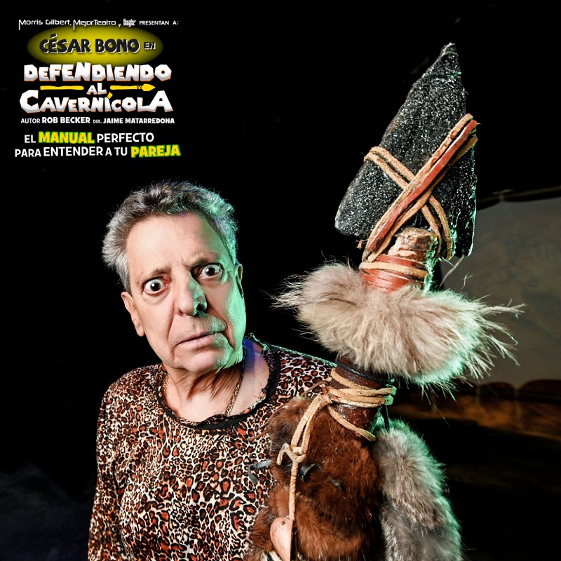 César Bono regresa con la obra “Defendiendo al Cavernícola” 