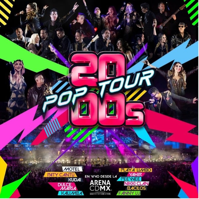 "2000S POP TOUR" presenta álbum en vivo desde la Arena CDMX