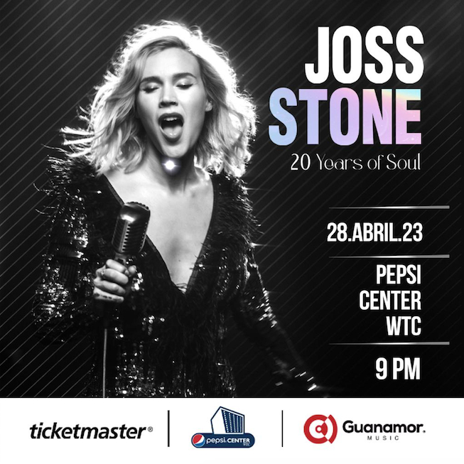 No te pierdas a Joss Stone en vivo este 28 de abril en el Pepsi Center, CDMX