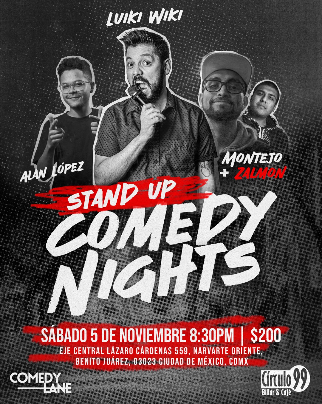 Comedy Nights presenta a Luiki Wiki e invitados