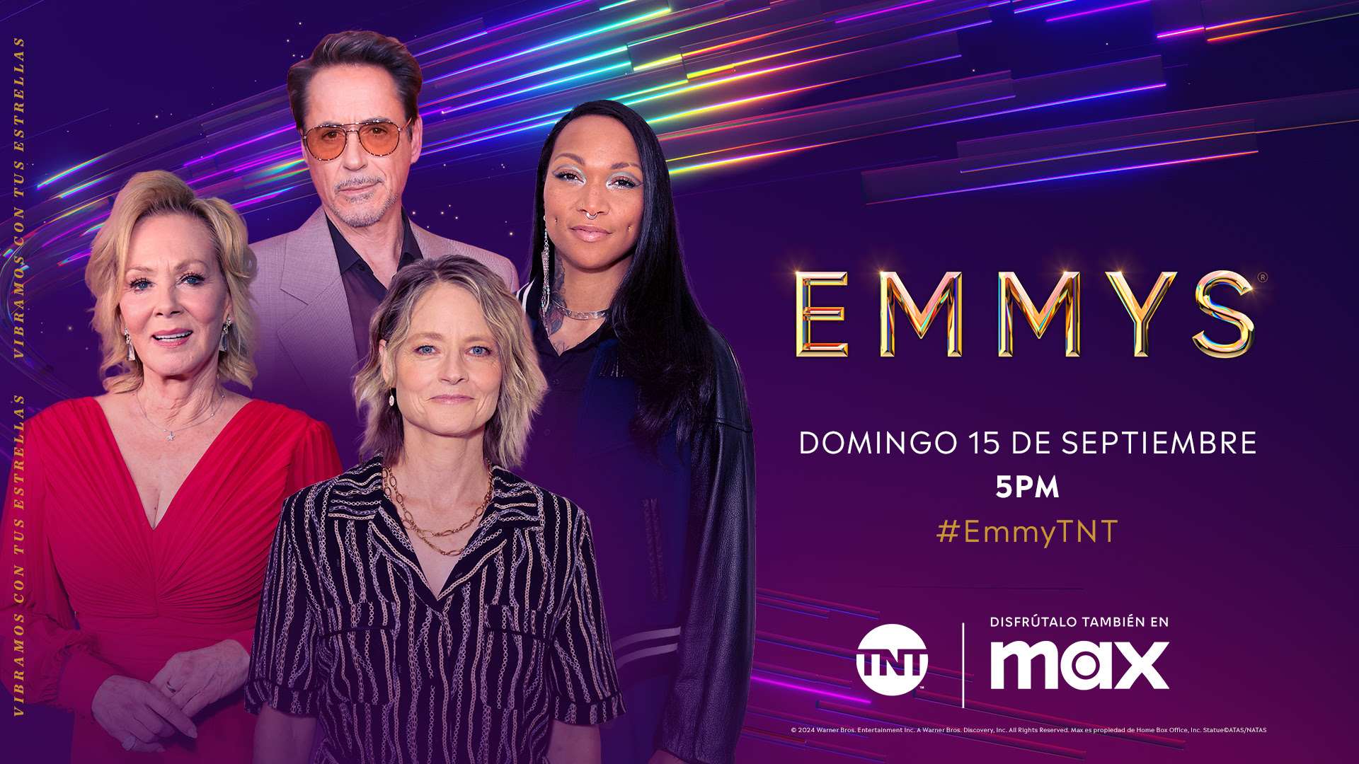 Este domingo no te pierdas la 76ª entrega de los premios Emmy en vivo por TNT y Max